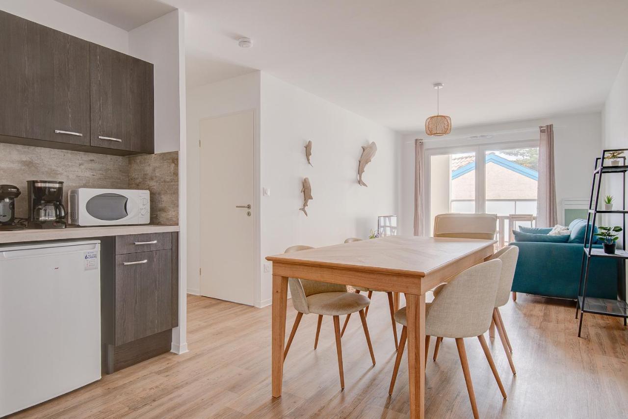 Ressourcez-Vous Dans Ce Bel Appartement A Lacanau Exterior foto